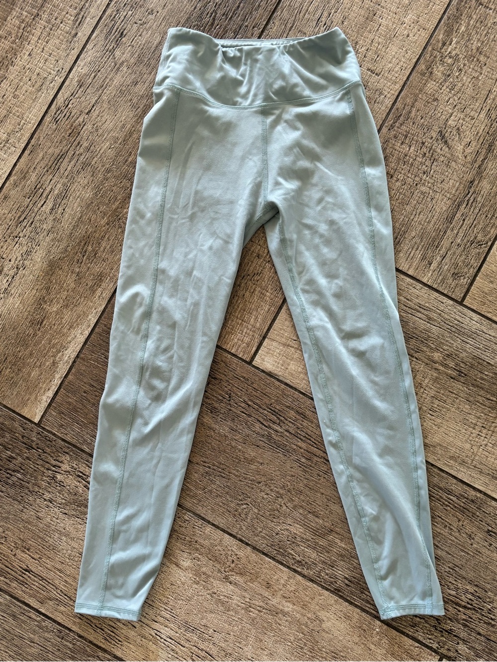 Madewell women’s blue/ mintGreen High-Waist Leggings